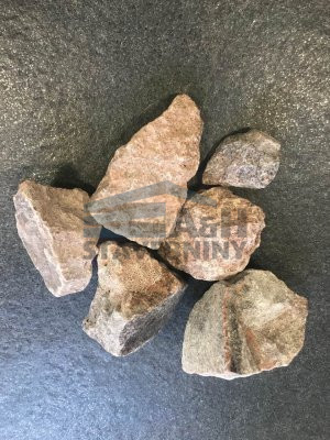 Solné kameny růžové-šedé 40 - 60 mm
